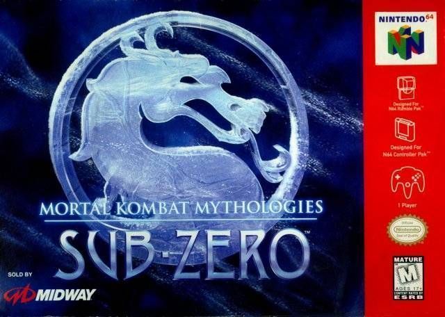 Rom juego Mortal Kombat Mythologies - Sub-Zero
